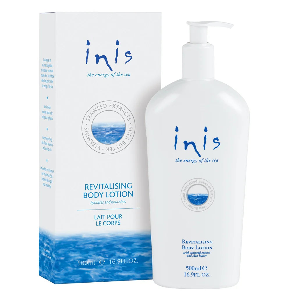 A photo of Inis Energy Of The Sea Revitalising Body Lotion 500ml / 16.9 fl oz.