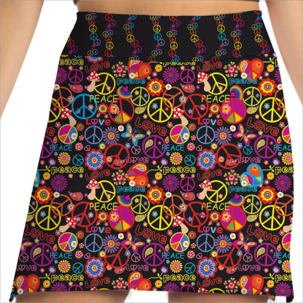 Peace Out Athletic Skort
