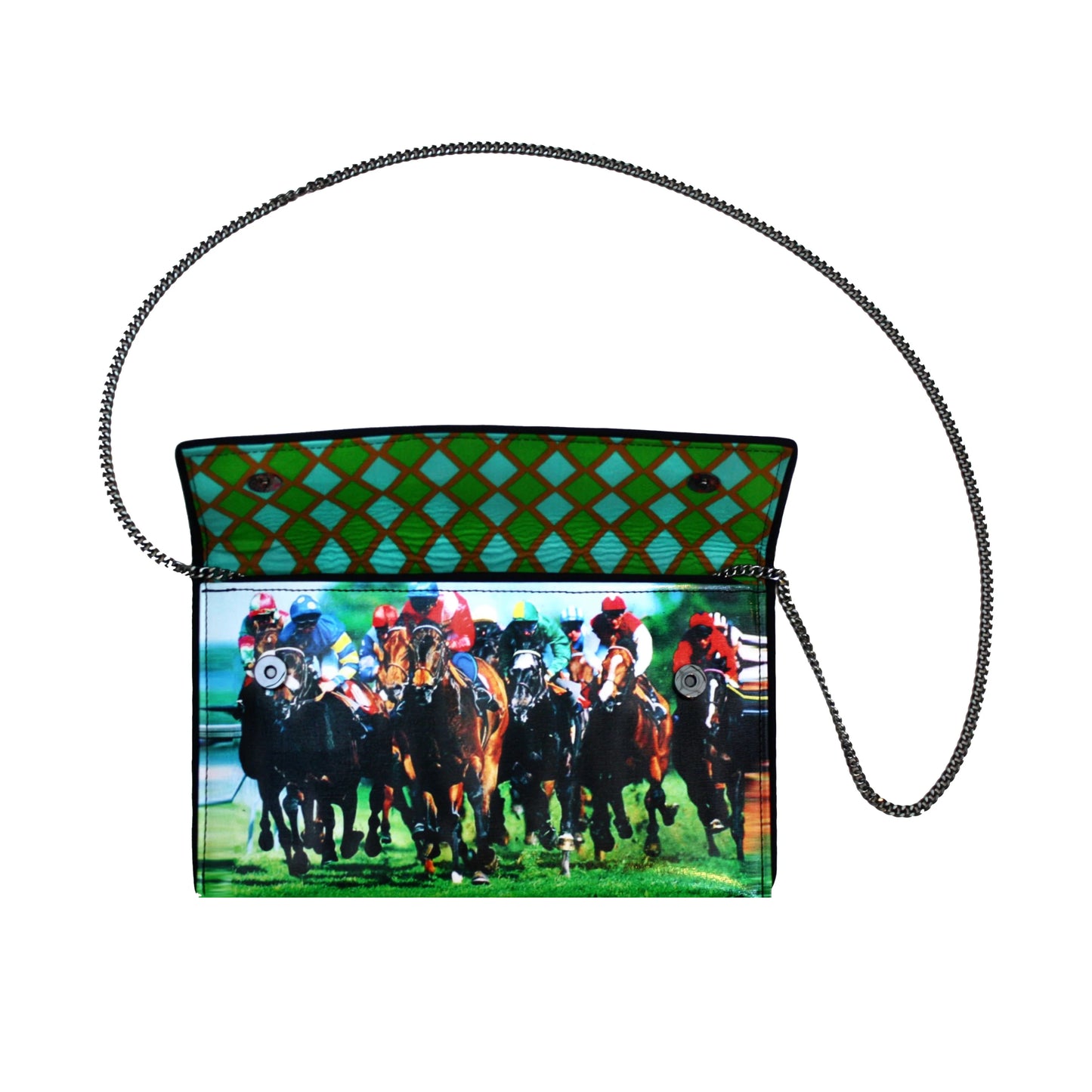 Race Track Clutch