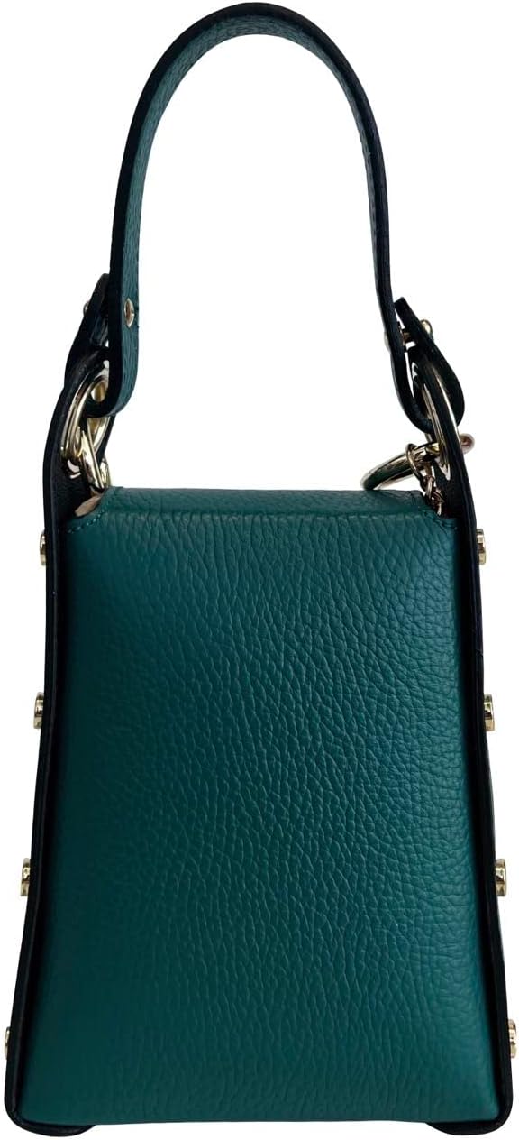 Modarno Mini Dollar Genuine Leather Bag with Bee Lobster Clasp