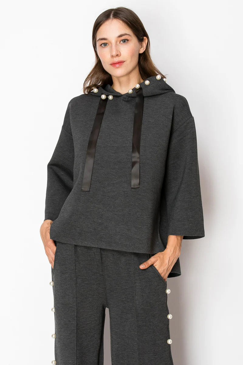 Francine French Scuba Pearl Hoodie