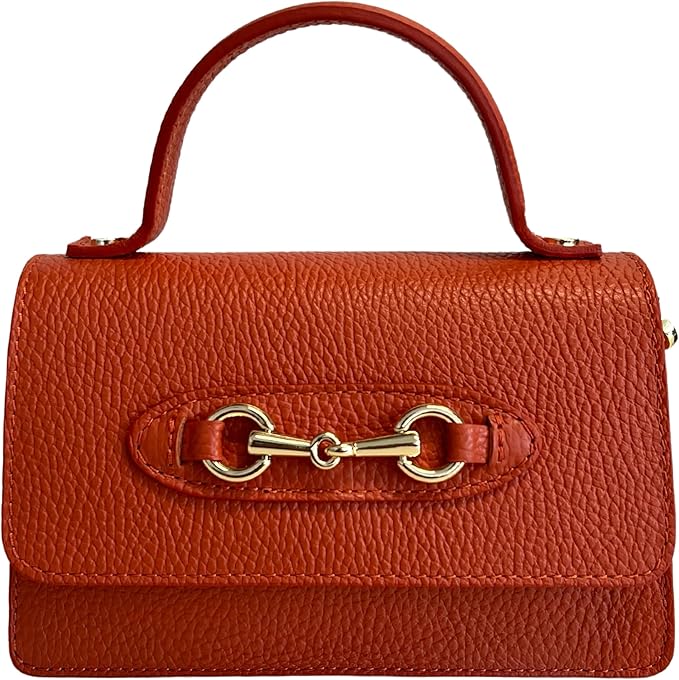 Modarno Horsebit Metal Clip Novelty Shoulder Bag