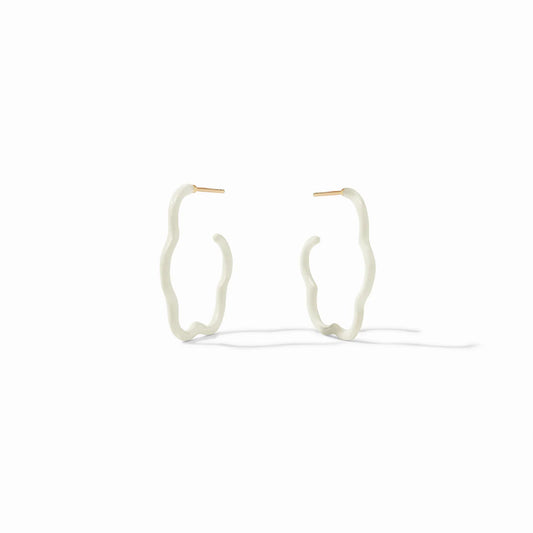 Gardenia Enamel Hoop