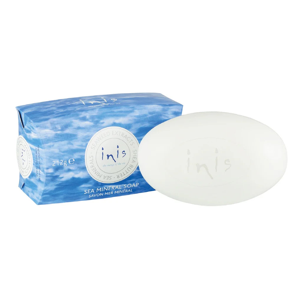 A photo of Inis Energy Of The Sea Large Mineral Soap 7.4 oz.