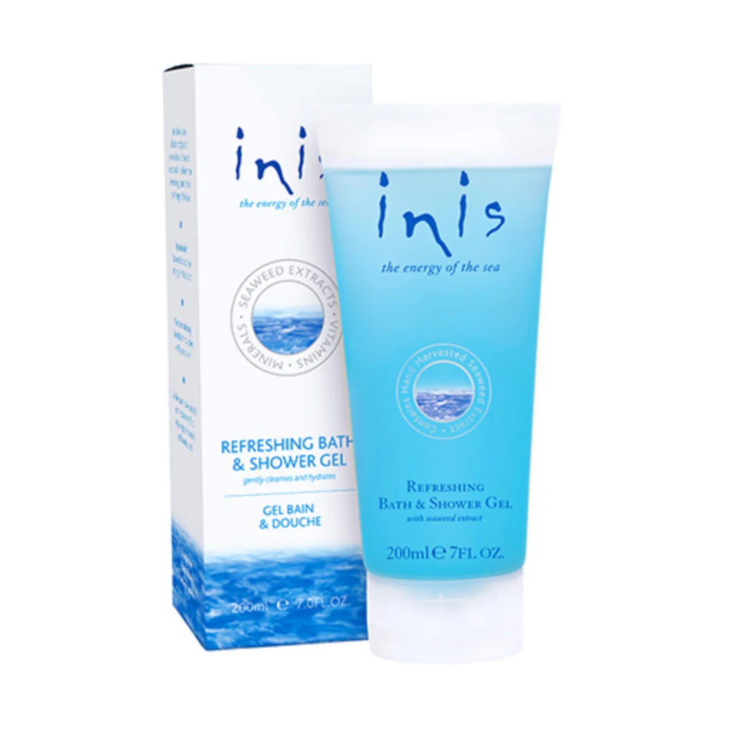 A photo of Inis Energy Of The Sea Refreshing Bath & Shower Gel 200ml / 7 fl oz.